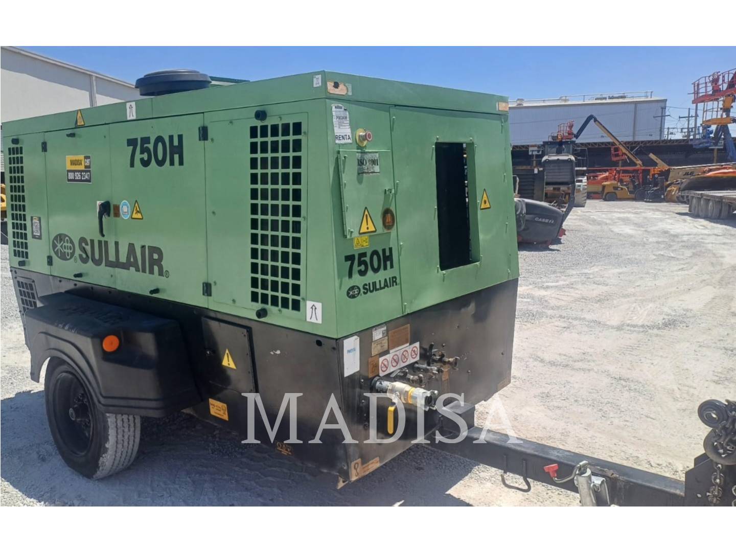 Sullair 750H DPQ, Compressed Air, 2495 hours, S/N: 201403210061, 2014 - Image 2