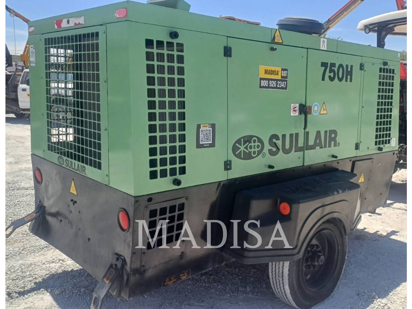Sullair 750H DPQ, Compressed Air, 2495 hours, S/N: 201403210061, 2014 - Image 3