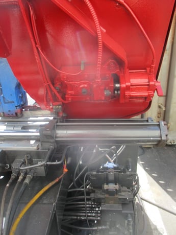 16" x 16" Amada #HFA-400W, automatic horizontal bandsaw, 180" x 1.25" x .042" blade, 50-395 FPM, hydraulic - Image 7