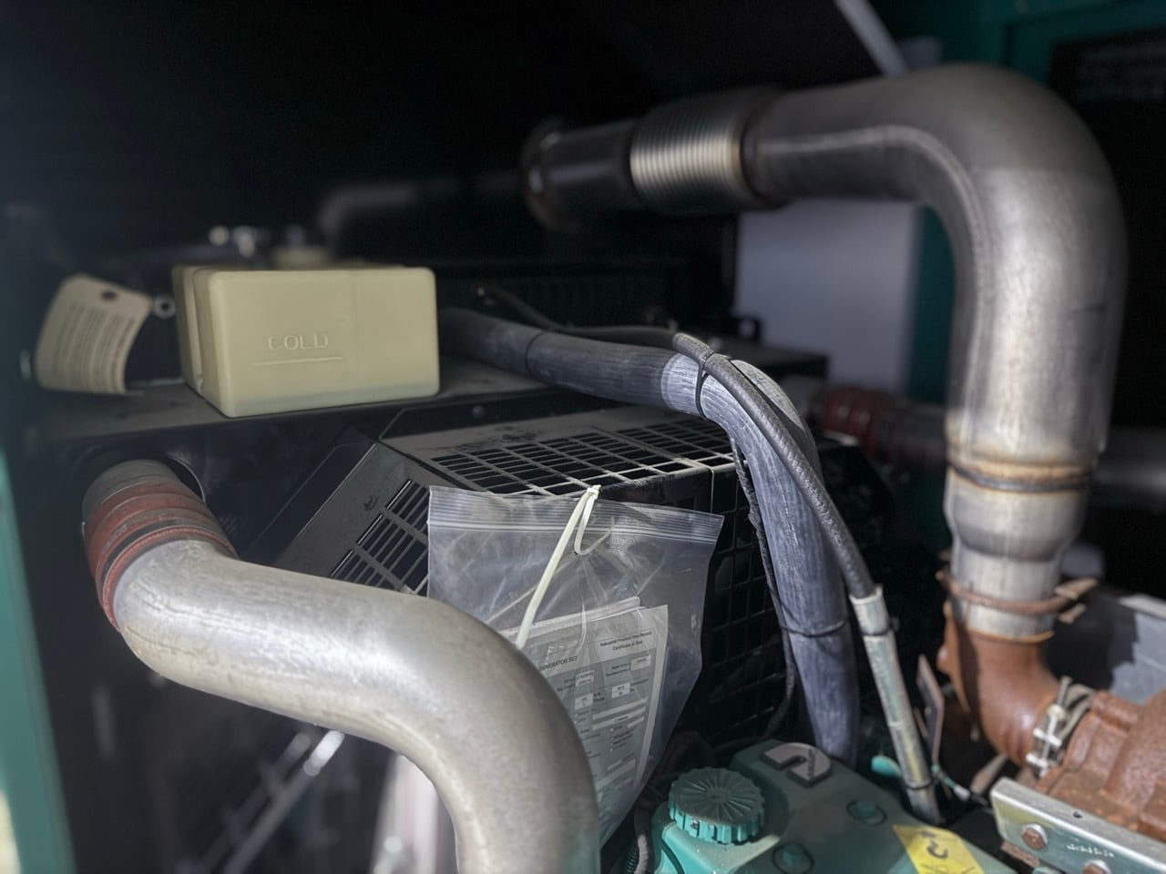 125 kW Cummins #C125D6D, Diesel Generator, 480 Volts, 3 phase, sound attenuated enclosure, 2023 - Image 7