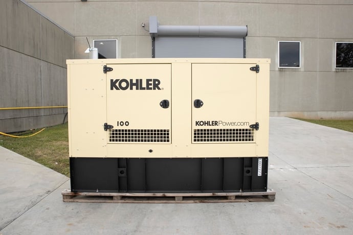 100 kW Kohler #100REOZJF, Diesel Generator, 277/480 Volts, 3 phase, 2022 - Image 1