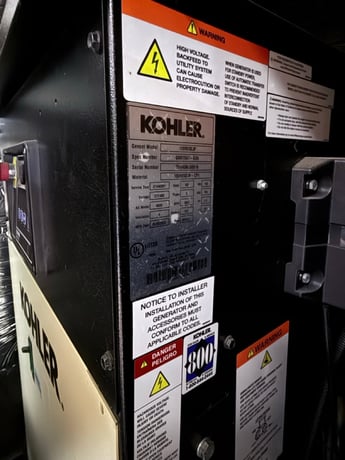 100 kW Kohler #100REOZJF, Diesel Generator, 277/480 Volts, 3 phase, 2022 - Image 10