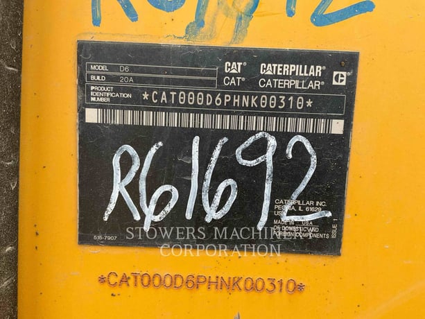 Caterpillar D6, Crawler Dozer, 2740 hours, S/N: HNK00310, 2019 - Image 6