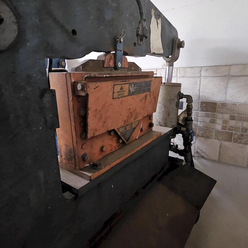 Metal Pro #4500-FS, tandem ironworker, 45 ton - Image 8
