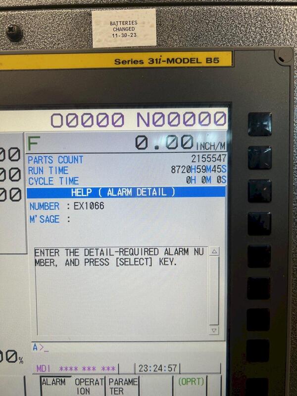 Fanuc #Robodrill-D14MiB5, CNC drill & tap machine, 2017 - Image 3