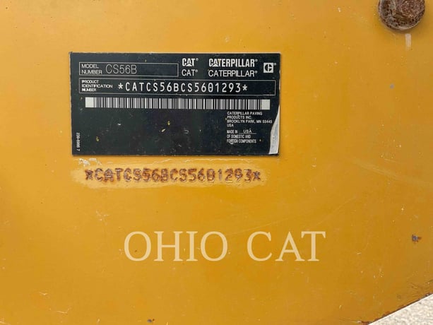 Caterpillar CS56B, Combination Roller, 3845 hours, S/N: S5601293, 2020 - Image 6