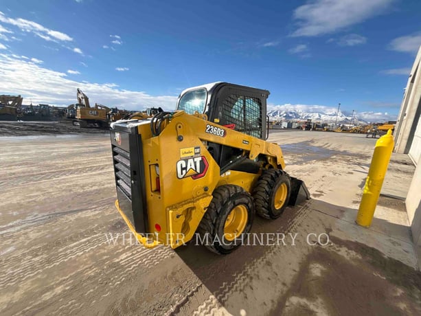 Cat 236D3 C3H2, Skid Steer Loader, 1401 hours, S/N: R4D00456, 2024 - Image 3