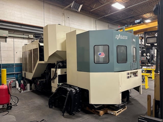 Niigata #SPN63, CNC horizontal machining center, 39.4" X, 34.5" Y, 31.5" Z, 12000 RPM, #50, 40 HP, Fanuc 16M - Image 6