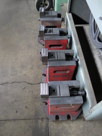 Ingersoll, LOT of 4 Boring Mill / Bridge Mill Jaws, 10-5/8" x 13" base, 14-5/8" H, AS IS - Image 2