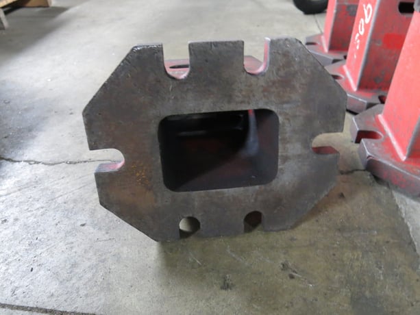 Ingersoll, LOT of 4 Boring Mill / Bridge Mill Jaws, 10-5/8" x 13" base, 14-5/8" H, AS IS - Image 8