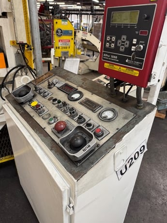150 Ton, Minster #P2-150-54 PieceMaker, double crank sngl side press, 6" stroke, 23" Shut Height, 45-90 SPM - Image 2