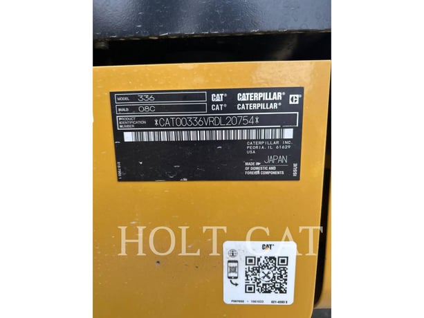 Caterpillar 340 12 TC, Crawler Excavator, 1597 hours, S/N: EFH10473, 2023 - Image 6