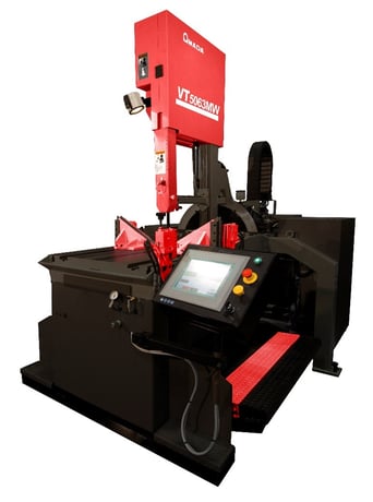20" x 25" Amada Marvel #VT5063MW, Manual Vertical Tilt Frame Band Saw, 40" H Table, 218" x 1.5" x 0.05" - Image 1