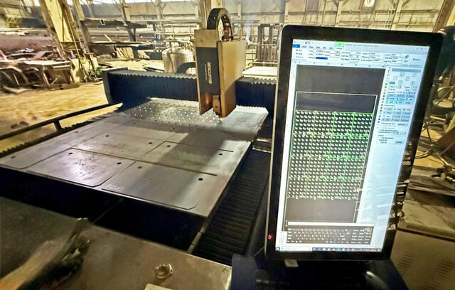 Bescutter #Accu-Pro, Open Table Fiber Laser, 60" x 120" Laser Table, 2400 IPM, 3 Kw - Image 7