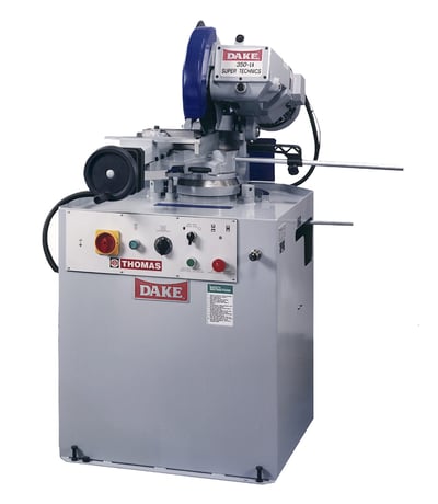 4.75" Dake #Technics-350SA, Semi-Automatic Cold Saw, 14" Blade Size, 36.75" Work height, 3.5 HP, 20-105 RPM - Image 3