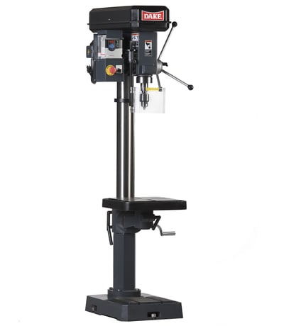 18" Dake #SB-32V, Variable Speed Floor Model Drill Press, 1.25" Drill capacity, 18" Work diameter, 15.75" x - Image 6