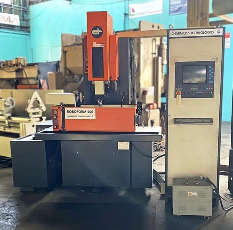 Charmilles #Roboform-200, Die Sinking Electrical Discharge Machine Machine, 16" width x 22" L Table, 21" Work - Image 4