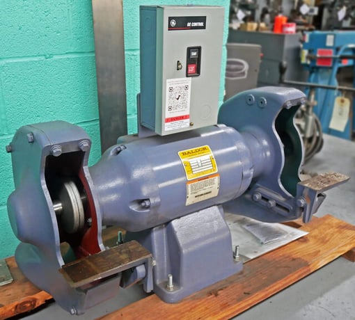 12" Baldor #1215W, Industrial Grinder, 2" Wheel Face, 1.25" Shaft diameter, 2 HP, 1500-1800 RPM, 208-230/460 - Image 3