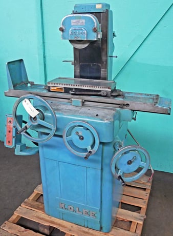 6" x 18" K.O. Lee #S718-RF, Manual Surface Grinder, 9.2" x 21" Table Travel, 19.625" H Under Spindle, 8" x - Image 3