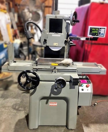 6.3" x 18.5" Sharp #SG618, Manual Surface Grinder, 7" x 18.9" Table Travel, 8" diameter x 0.63" width x 1.25" - Image 4