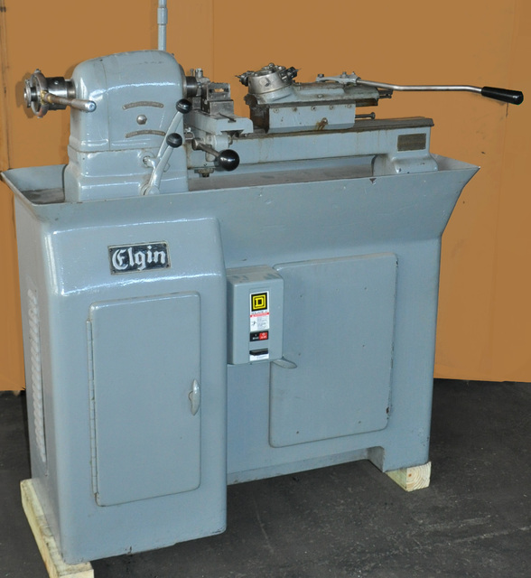 9" x 17" Elgin #EPC-5C, Second Operation Lathe, 1" Round Collet capacity, 3/4 HP, 120-3900 RPM, 208-230 V - Image 6