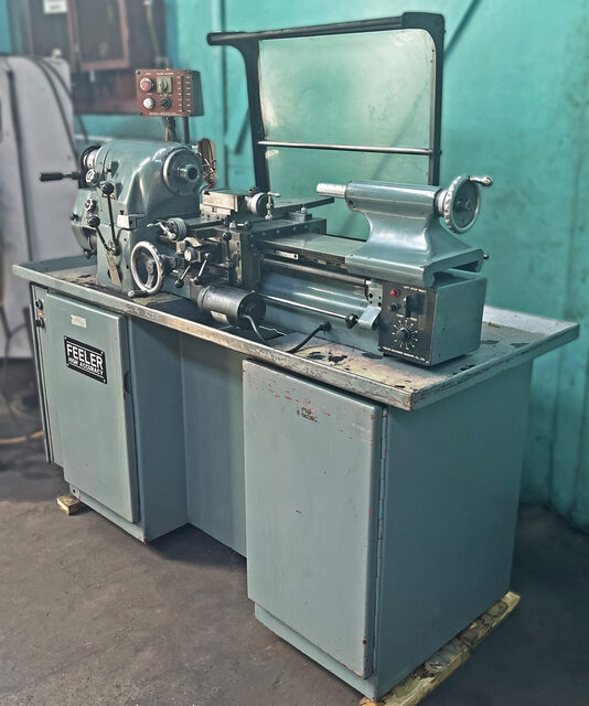 11" x 18" Feeler #TL-61, Precision Toolroom Lathe, 1.25" Hole thru Spindle, 1.5 HP, 135-2955 RPM - Image 5