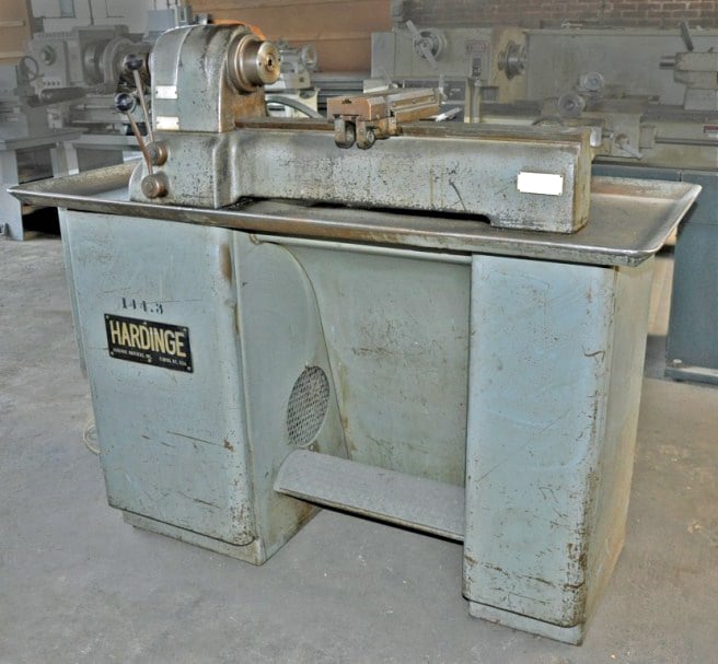 36" x 9" Hardinge #VBS, Second Operation Lathe, 5" Jaw Chucks, 3.75" Double Tool Cross Slide, 4" Turret - Image 1