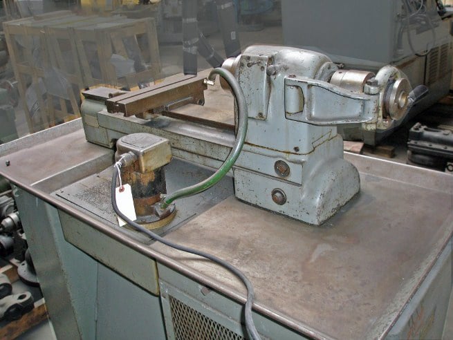 36" x 9" Hardinge #VBS, Second Operation Lathe, 5" Jaw Chucks, 3.75" Double Tool Cross Slide, 4" Turret - Image 8