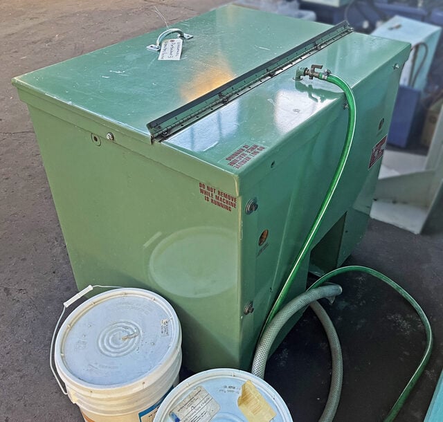 3 cu.ft. Ultra Matic #Portaburr3, Vibratory Finisher, 15" x 28.5" x 15" deep Tub, 1/2" Urethane Lining, 3/4 - Image 8