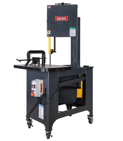 29" x 18" Dake #SXC, Work-A-Matic Vertical Band Saw, 1/4"-3/4" width x 120" L Blade, 70/140/270/540 FPM, 9" - Image 4