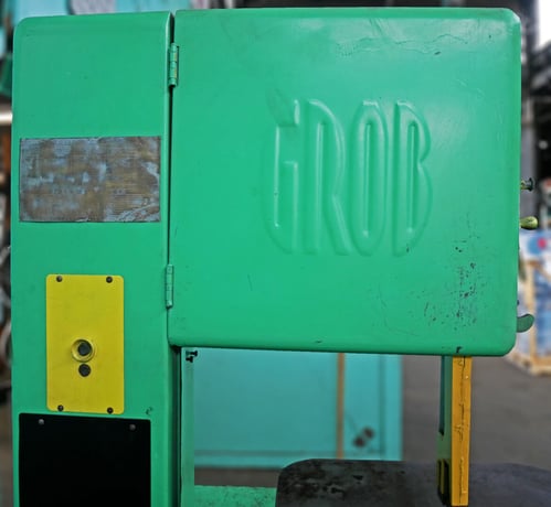 18" x 8.5" Grob #NS-18, Vertical Band Saw, 24" x 24" Tilting Table, 50-2030 FPM, 11' 9" x 1" Blade, 1 HP - Image 9