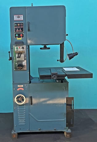 14.5" x 20" KBC #BAV-500WF, Variable Speed Vertical Band Saw, 82-1496 FPM, 159.5" x 1/8"-1" Blade, 29 -1/8" x - Image 1