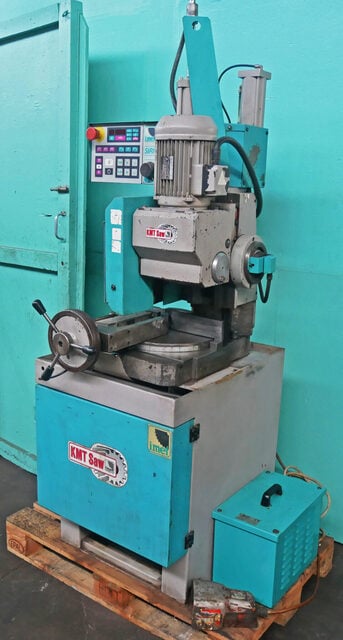 14.5" KMT #C-370-SA, Vertical Column Semi-Automatic Cold Saw, 18/36 RPM, 1.57" Spindle diameter, 36.25" Work - Image 2