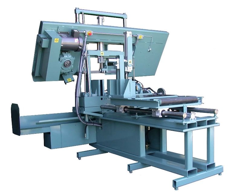 16" x 18" W.F. Wells #F-16-1A-CNC, CNC automatic twin-post band saw, 5000 lbs. capacity, 180" x 1.25" blade - Image 5