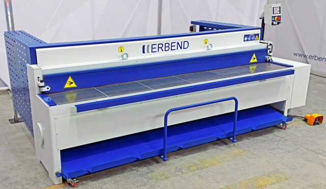 14 gauge x 10' Erbend #EMS-3220, NC Motorized Shear, 29.5" Back Gauge, 4 kW, new - Image 3