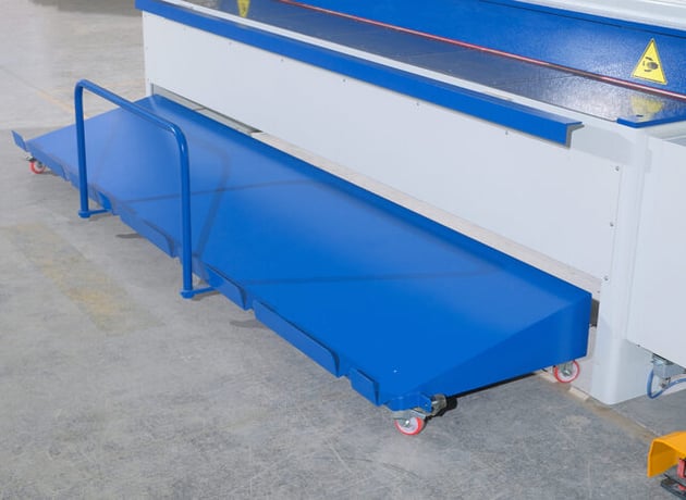 14 gauge x 10' Erbend #EMS-3220, NC Motorized Shear, 29.5" Back Gauge, 4 kW, new - Image 4