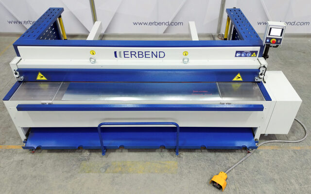 14 gauge x 10' Erbend #EMS-3220, NC Motorized Shear, 29.5" Back Gauge, 4 kW, new - Image 6