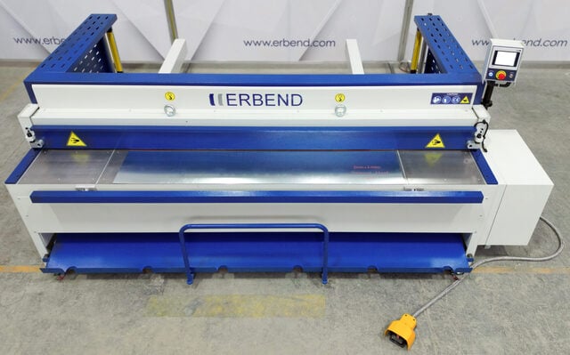 14 gauge x 10' Erbend #EMS-3220, NC Motorized Shear, 29.5" Back Gauge, 4 kW, new - Image 9