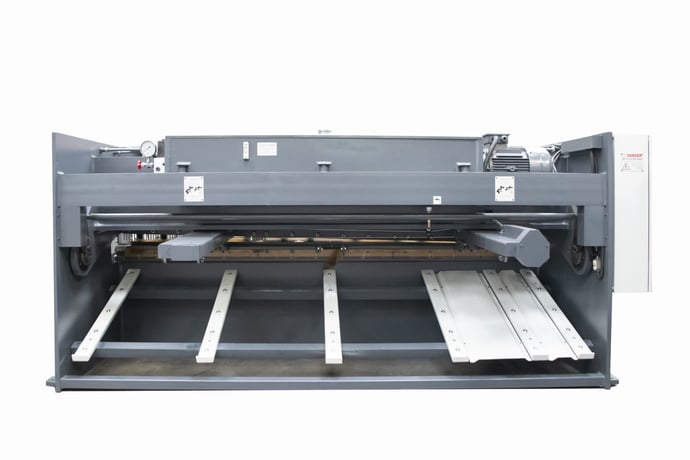 1/4" x 10' U.S. Industrial #US1025CNC, CNC Hydraulic Shear, 126" Sheet, 0.75"-36" Back Gauge, 14/min No Load - Image 5