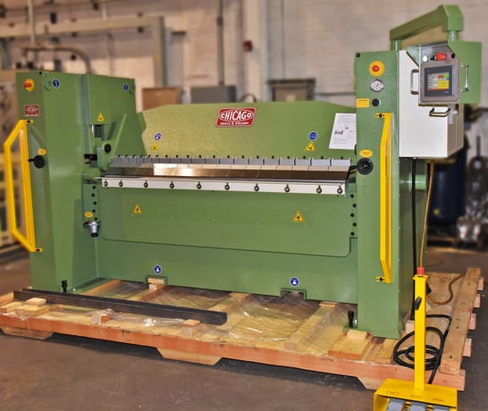 Chicago, Dreis & Krump #HBP-6187-6, Heavy Duty Hydraulic Leaf Box and Pan Brake, 80" x 3/16" capacity, 6" Box - Image 4
