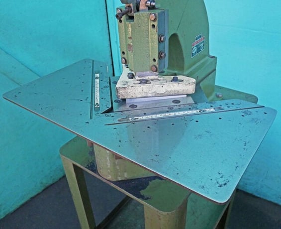 16 gauge x 6" x 6" Di-Acro #2, Tab Notcher with Stand, 1" Tab, 4 Tons, .625" Ram Stroke - Image 8
