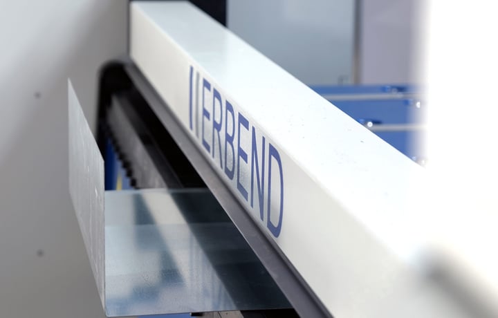 81.6" Erbend #MFH-2115, CNC Motorized Folder, 16 gauge, 4.72" Beam Opening, 3.5"/sec. Clamp, 1 HP Upper Beam - Image 7