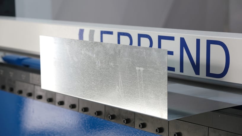 81.6" Erbend #MFH-2115, CNC Motorized Folder, 16 gauge, 4.72" Beam Opening, 3.5"/sec. Clamp, 1 HP Upper Beam - Image 8