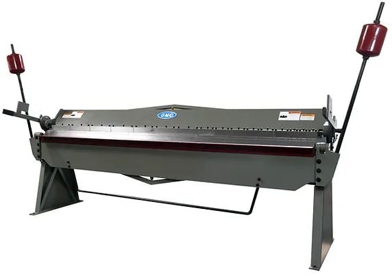 14 gauge x 10' GMC #BB-1014-6 HD, Manual Box and Pan Brake, 6" Box depth, 1" Beam Adjust., 1.6" Beam Opening - Image 4
