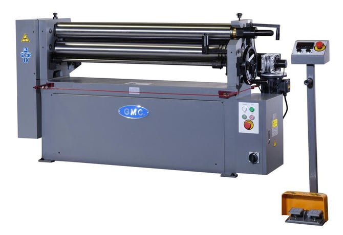 4' x 12 gauge GMC #PBR-0412E, Power Bending Roll, 3-Roll, 3.5" Roll diameter, 4.75" min. Bending diameter - Image 3