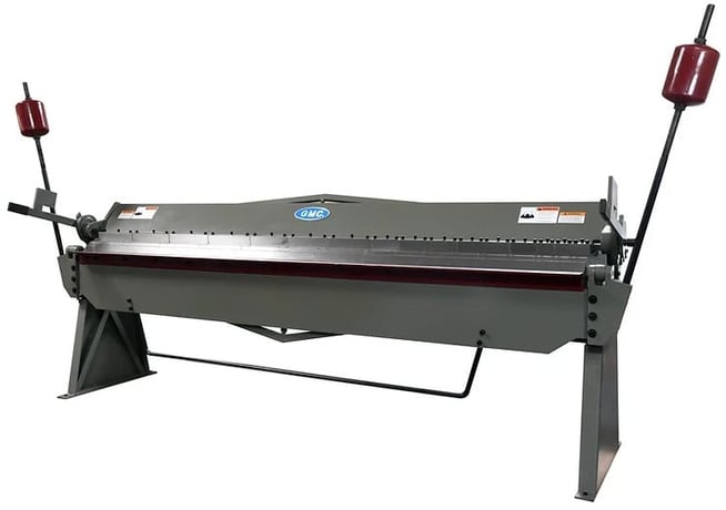 12 gauge x 6' GMC #BB-612-6HD, Manual Box and Pan Brake, 6" Box depth, 1" Beam Adjust., 9.6" Beam Opening - Image 1
