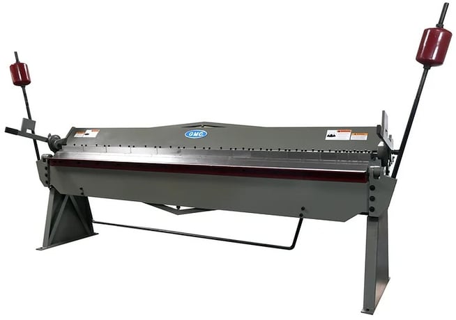 12 gauge x 6' GMC #BB-612-6HD, Manual Box and Pan Brake, 6" Box depth, 1" Beam Adjust., 9.6" Beam Opening - Image 4