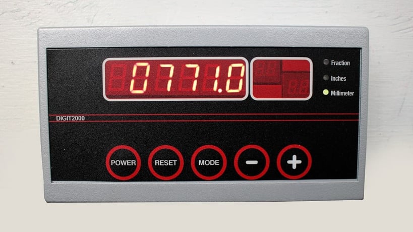 Digital Back Gauge Indicator, Moderne Electronique #Digit2000, 9 VDC, new - Image 4