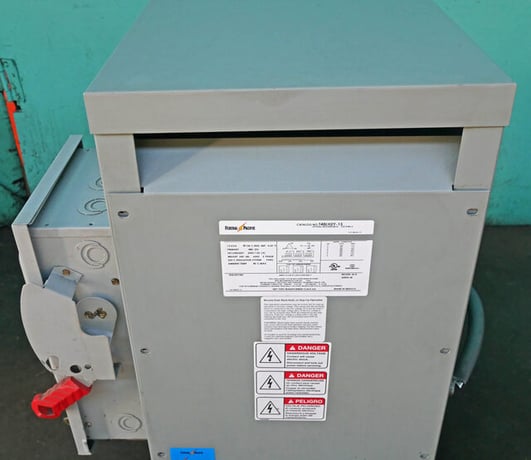 15 KVA 480 Primary, 208/120 Secondary, Federal Pacific #36-B, Three Phase Dry Type Transformer, Class AA, 60 - Image 8