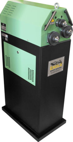 8" x 3/4" x 3/16" Eagle #CPS20, Hydraulic Angle Roll Bender, 3-Roll, Auto Repeat, 10 FPM, new - Image 1